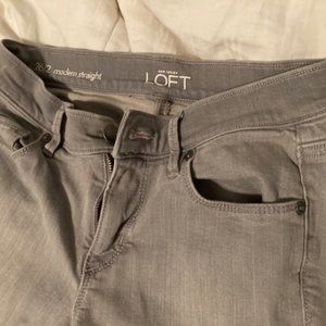 Ann Taylor LOFT modern straight jeans size 2 (26)